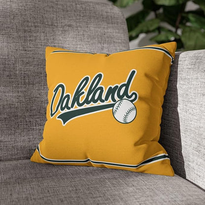 ANTKING Oakland Throw Pillow Custom Name and Number for Men Women Boy Personalized Gift