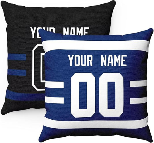 ANTKING Toronto Throw Pillow Personalized Custom Any Name and Number for Men Women Boy Gifts