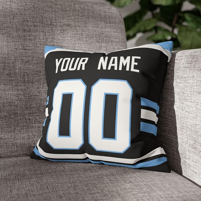 ANTKING Throw Pillow 2 Packs Personalized Custom Any Name Number for Men Women Boy Gifts