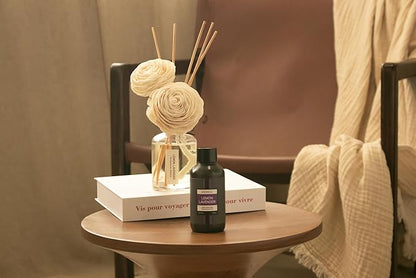 Aronica Diffuser Refill 120ml_White Tea_Floral Gardenia Scent Oil for Home, Hotel Air Essential Oils Scents