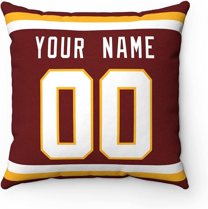 ANTKING Throw Pillow 2 Packs Custom Any Name and Number for Men Women Boy Gift