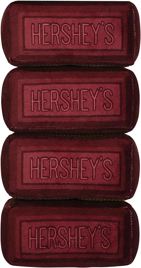 iscream Hershey's Chocolate Bar Package 17.5" x 7.75" Pillow Set with Mini Chocolate Bar Pillows