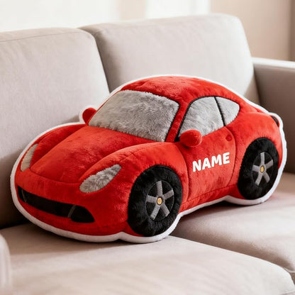 Custom Car Shaped Pillow Personalized Double-Sided Printed Cute Pillow Customized Christmas Party Commemorative Gift Sofa Decorative for Boys and Girls 8-32in