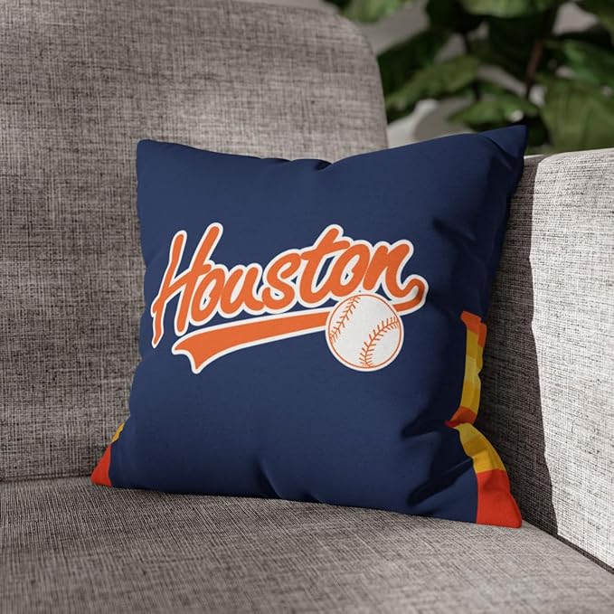 ANTKING Houston Throw Pillow Custom Name and Number for Men Women Boy Personalized Gift