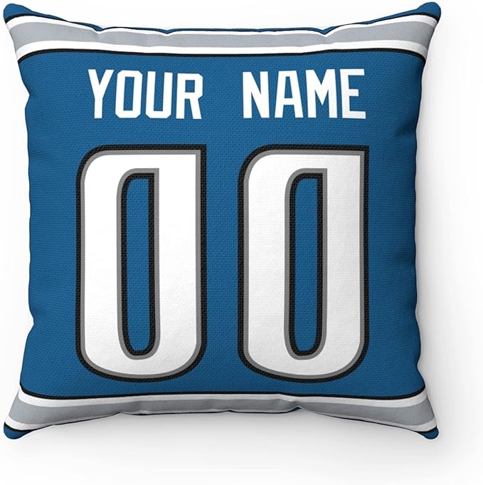 ANTKING Throw Pillow 2 Packs Custom Any Name and Number for Men Women Boy Gift