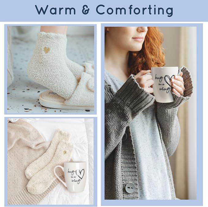 Sympathy Gift Baskets, Condolences Gifts for Bereavement Grief - Sorry for Your Loss of Loved One/Mom/Dad/Husband, Thinking of You Box, Grieving Care Package for Women Men Friends(Ivory Pillow)