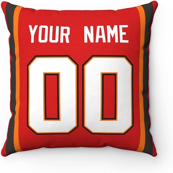 ANTKING Throw Pillow Tampa Custom Any Name and Number for Men Women Boy Gift