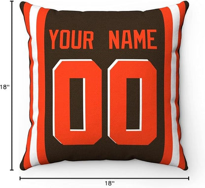 ANTKING Throw Pillow Cleveland Custom Any Name and Number for Men Women Boy Gift