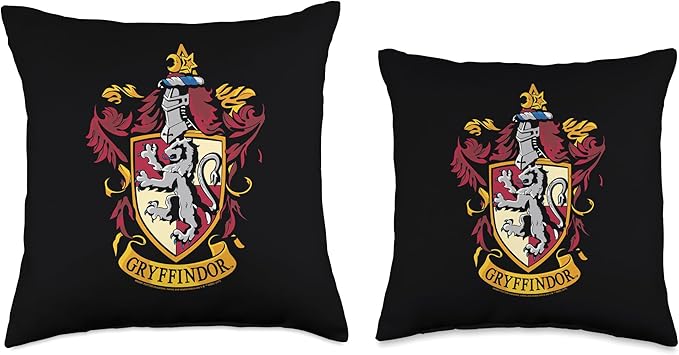 Harry Potter Gryffindor House Crest Throw Pillow