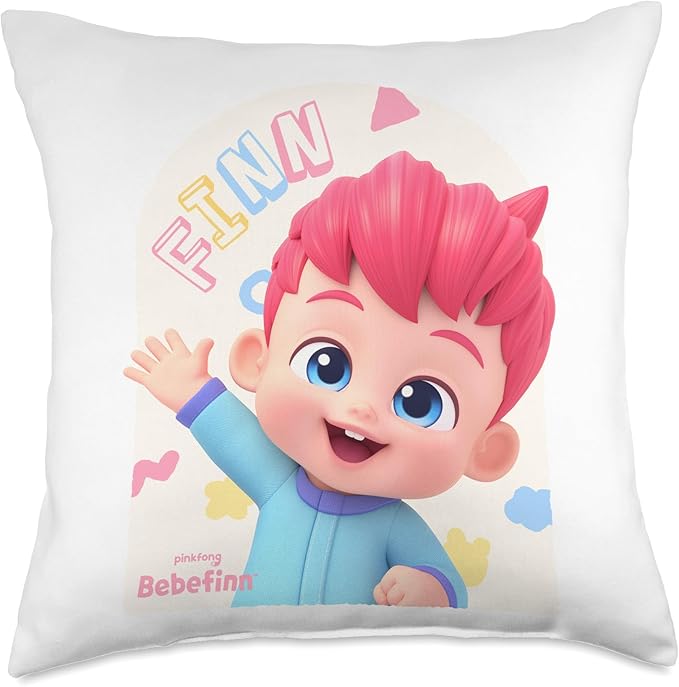 Bebefinn Official Throw Pillow Throw Pillow