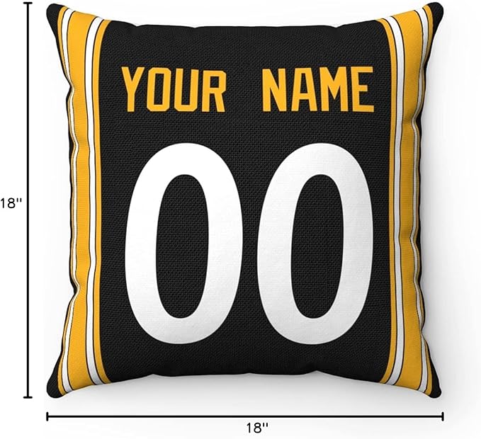 ANTKING Throw Pillow Custom Any Name and Number for Men Women Boy Gift