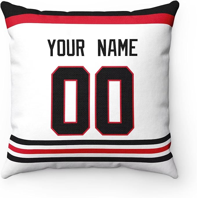 ANTKING Throw Pillow 2 Packs Personalized Custom Any Name Number for Men Women Boy Gifts