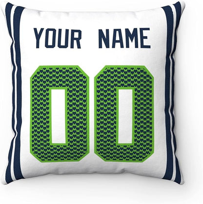 ANTKING Throw Pillow Seattle Custom Any Name and Number for Men Women Boy Gift