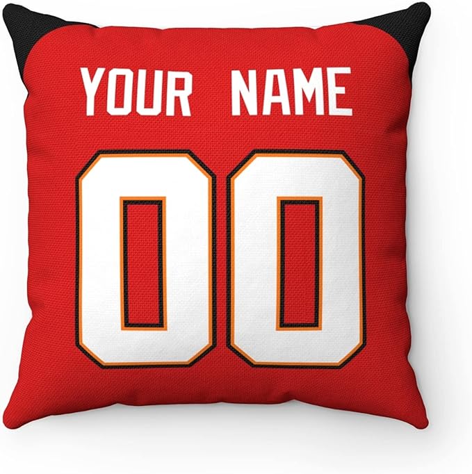 ANTKING Throw Pillow Tampa Custom Any Name and Number for Men Women Boy Gift