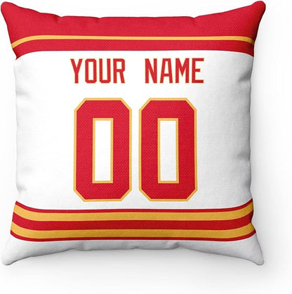 ANTKING Calgary Throw Pillow Personalized Custom Any Name and Number for Men Women Boy Gifts