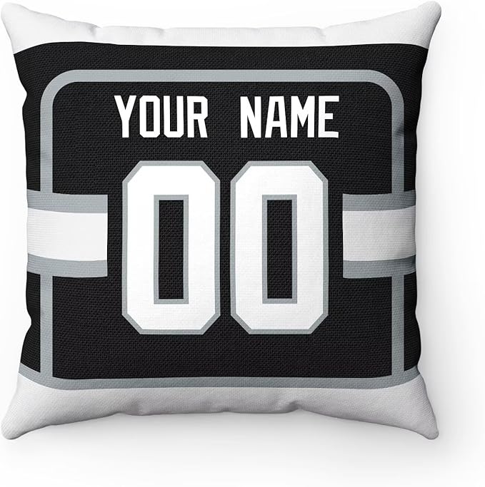 ANTKING Los Angeles Throw Pillow Personalized Custom Any Name and Number for Men Women Boy Gifts