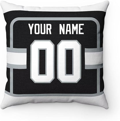 ANTKING Los Angeles Throw Pillow Personalized Custom Any Name and Number for Men Women Boy Gifts