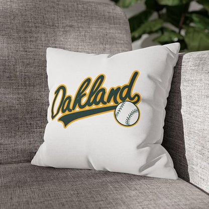 ANTKING Oakland Throw Pillow Custom Name and Number for Men Women Boy Personalized Gift