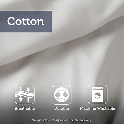 Madison Park Tufted Chenille Cotton Comforter All Season Bedding Set, Matching Shams, Full/Queen(90"x90"), Viola, Damask Taupe 3 Piece (MP10-7102)