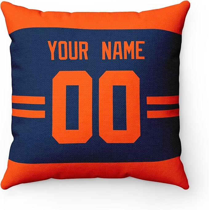 ANTKING Throw Pillow 2 Packs Personalized Custom Any Name Number for Men Women Boy Gifts