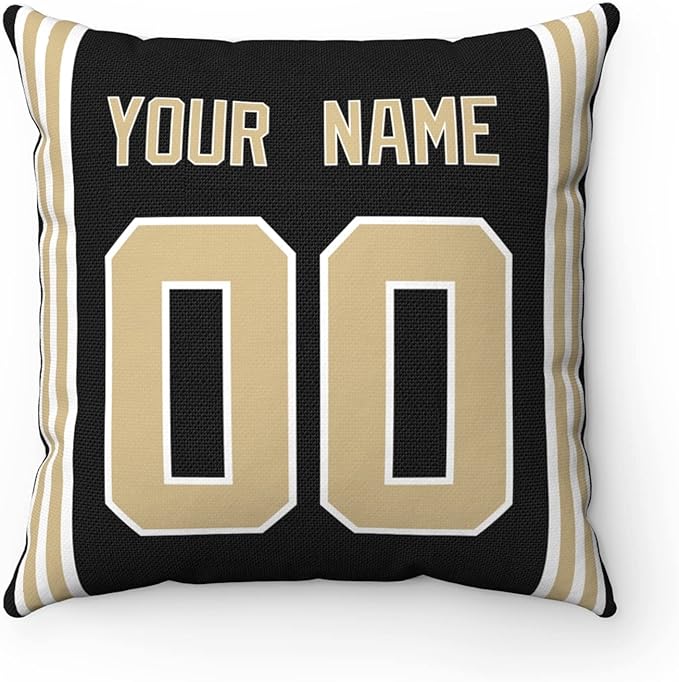 ANTKING Throw Pillow 2 Packs Custom Any Name and Number for Men Women Boy Gift