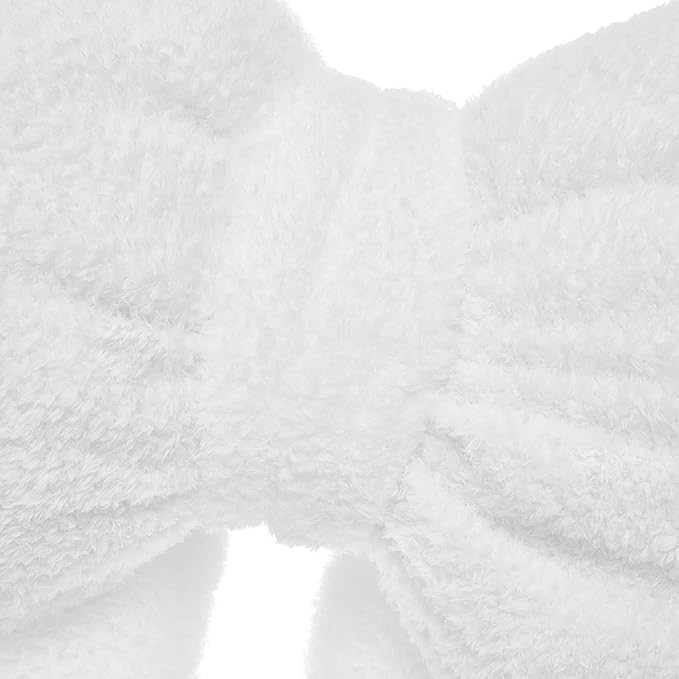 Stuffed Bow Christmas Decorations Soft Furry Bow Throw Pillows Cute Bowknot Plush Pillow Home Decor