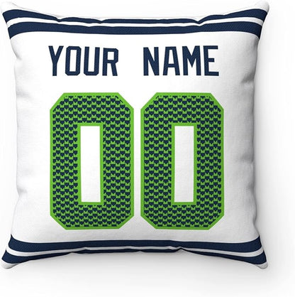 ANTKING Throw Pillow Seattle Custom Any Name and Number for Men Women Boy Gift
