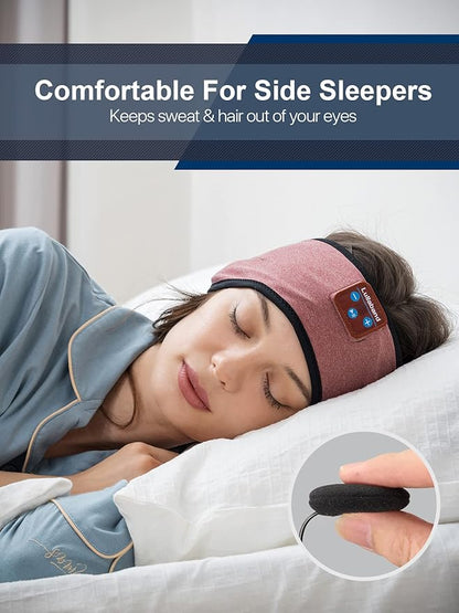 Lullaband Bluetooth Headphones - Ultra-Long Play Time Sleeping Headphones, Birthday Father Mother Valentine's Day Gifts for Women Men