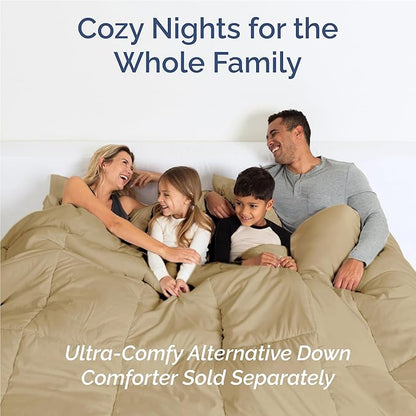 Twin XL 4 Piece Sheet Set - Comfy Breathable & Cooling - Ultra Soft Hotel Luxury Bedding Set w/ 8-16 Inch Deep Pockets - 1 Flat & 1 Fitted Sheet & 2 Pillowcases - Wrinkle Free and Easy Care - Beige