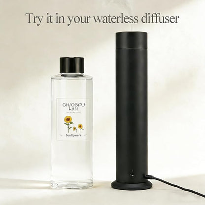 Chloefu LAN Sunflowers Scented Oil Diffuser Refill 200ml/6.76 fl oz Air Freshener with Natural Essential Oils，Floral Fruity Scent, Daisy-Inspired Long-Lasting Diffuser Oil, Home & Bathroom Decor
