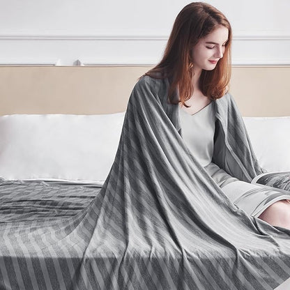 Guohaoi Cooling Blanket (90"x90"Queen Size) for Hot Sleepers and Night Sweats,100% Oeko-Tex Certified,Arc-Chill Q-Max >0.5 Cool Fiber,Ultra Cold Breathable,Comfortable,All-Season.