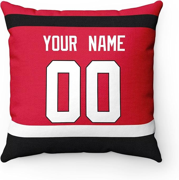 ANTKING Throw Pillow 2 Packs Personalized Custom Any Name Number for Men Women Boy Gifts