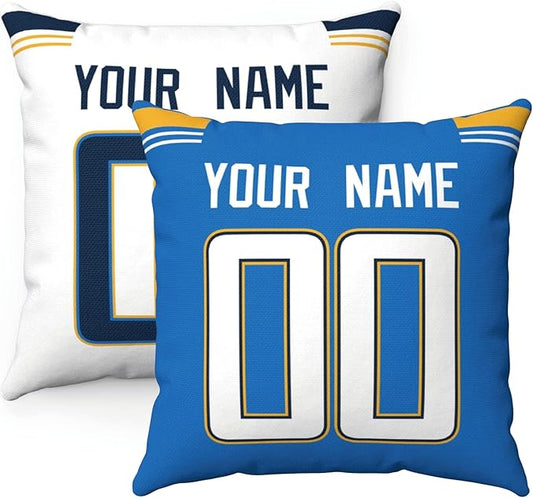 ANTKING Throw Pillow 2 Packs Custom Any Name and Number for Men Women Boy Gift