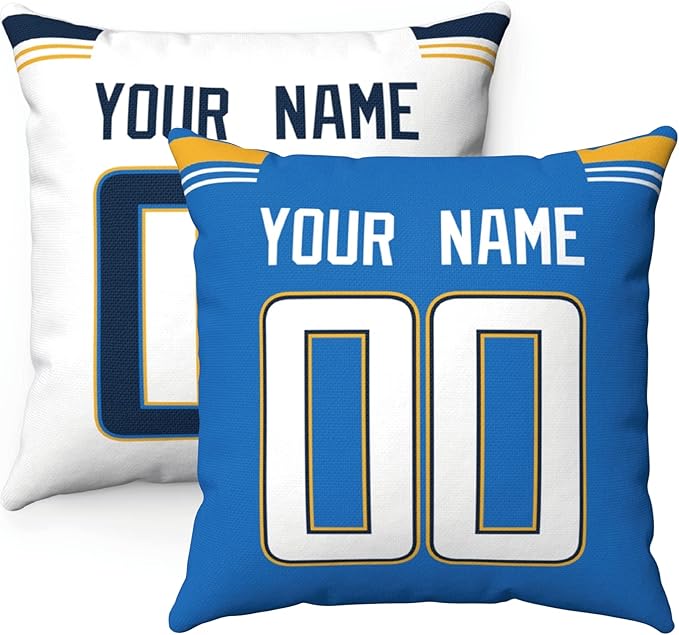 ANTKING Throw Pillow Los Angeles Custom Any Name and Number for Men Women Boy Gift