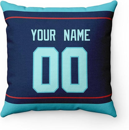 ANTKING Throw Pillow 2 Packs Personalized Custom Any Name Number for Men Women Boy Gifts