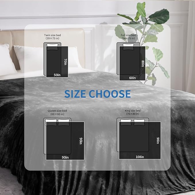 Guohaoi Cooling Blanket (90"x90"Queen Size) for Hot Sleepers and Night Sweats,Decortive Tie Dye,Arc-Chill Q-Max >0.5Cool Fiber,Ultra Cold Breathable,Comfortable,Keep Cool,All-Season