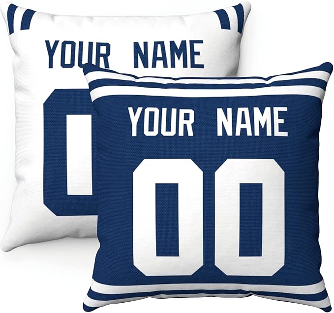 ANTKING Throw Pillow Indianapolis Custom Any Name and Number for Men Women Boy Gift