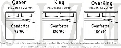 Oversized King Size Comforter Set Bedding - Ruched Black Comforter King Bed Set Boho Shabby Chic Bedding for Bedroom Comforter Fluffy 3 Piece Ruffle Comforter Set with Pillow Bedding Soft and Luxury