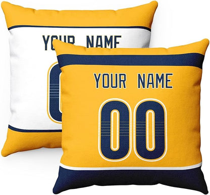 ANTKING Nashville Throw Pillow Personalized Custom Any Name and Number for Men Women Boy Gifts