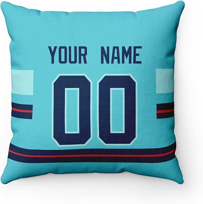 ANTKING Throw Pillow 2 Packs Personalized Custom Any Name Number for Men Women Boy Gifts