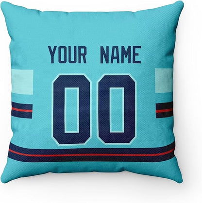 ANTKING Throw Pillow 2 Packs Personalized Custom Any Name Number for Men Women Boy Gifts