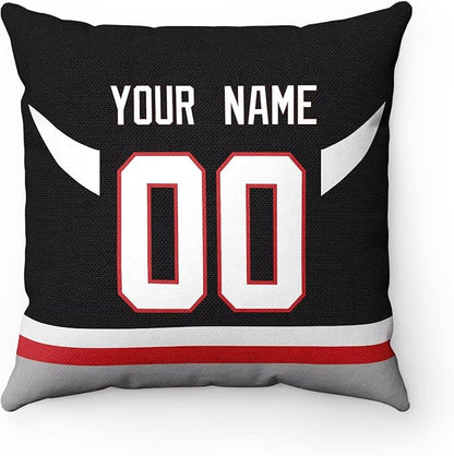 ANTKING Throw Pillow 2 Packs Personalized Custom Any Name Number for Men Women Boy Gifts