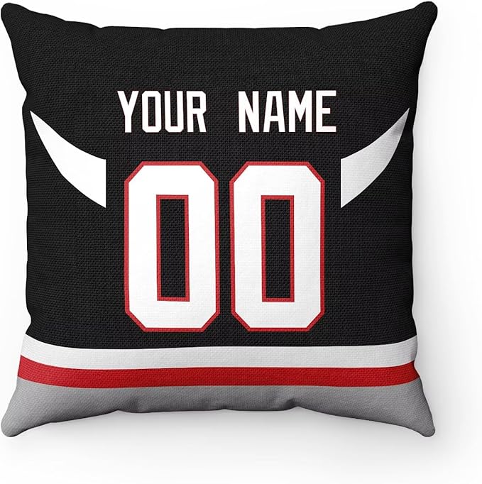 ANTKING Buffalo Throw Pillow Personalized Custom Any Name and Number for Men Women Boy Gifts