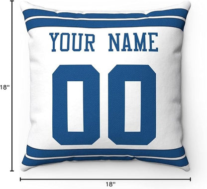 ANTKING Throw Pillow 2 Packs Custom Any Name and Number for Men Women Boy Gift