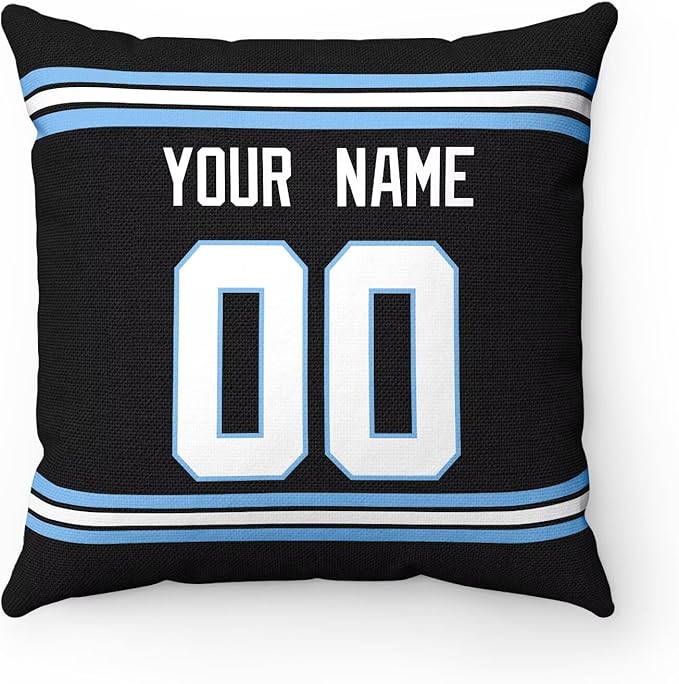 ANTKING Throw Pillow 2 Packs Personalized Custom Any Name Number for Men Women Boy Gifts