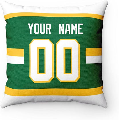 ANTKING Throw Pillow 2 Packs Personalized Custom Any Name Number for Men Women Boy Gifts