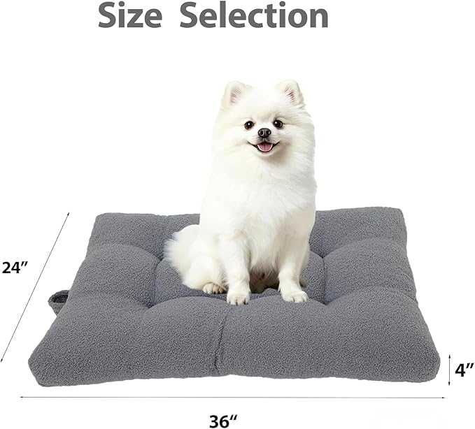 Washable Dog Couch Bed, Pet Sofa with Removable Cushion & Non-Slip Bottom, Orthopedic Plush Furniture for Medium/Large Dogs,Cat & Dog Loveseat.(Dark Grey)
