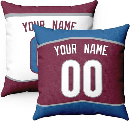 ANTKING Throw Pillow 2 Packs Personalized Custom Any Name Number for Men Women Boy Gifts