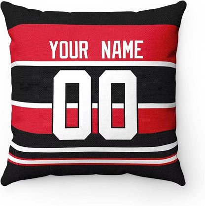 ANTKING Chicago Throw Pillow Personalized Custom Any Name and Number for Men Women Boy Gifts
