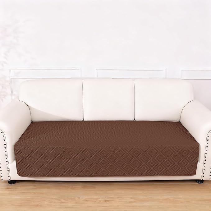 hyha Waterproof Dog Blanket, Soft Dog Bed Cover Pet Blankets, Waterproof Sofa Couch Cover for Dogs Washable, Reversible Pet Couch Covers for Sofa Furniture (40x80 Inch, Brown/Beige)